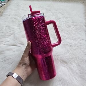 Modern Expression Pink Stainless Steel Tumbler 45oz